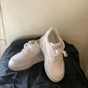Women's White Athletic Shoes